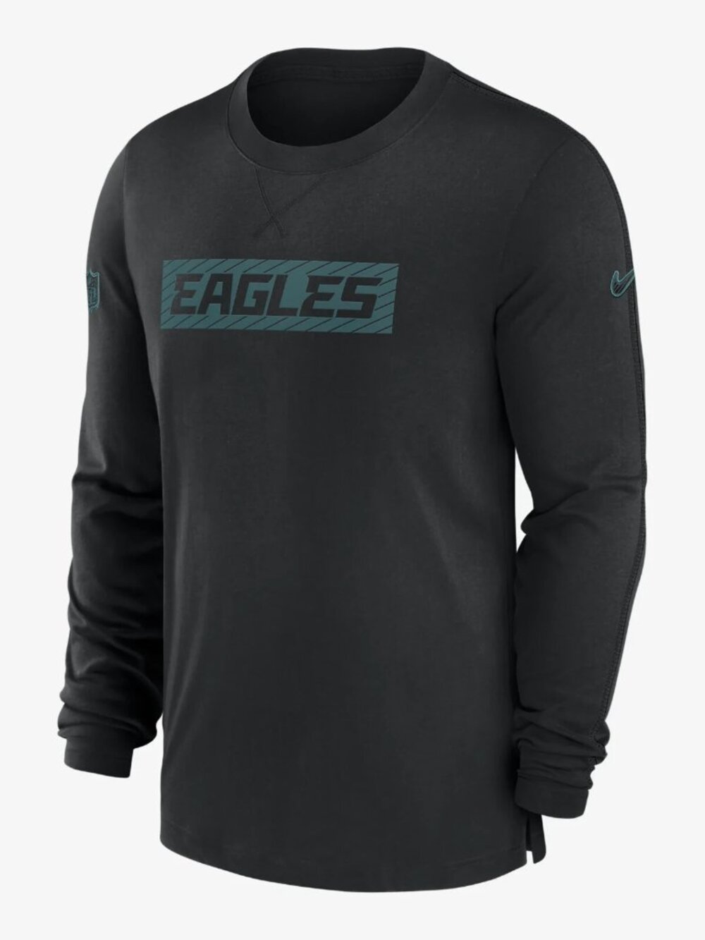 NEW WITH TAGS NIKE MEN'S 2XL PHILADELPHIA EAGLES SIDELINE PERFORMANCE SHIRT XXL